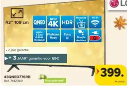 Carrefour LG 43QNED776RB aanbieding