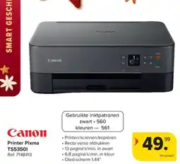 Carrefour Canon Printer Pixma TS53501 aanbieding