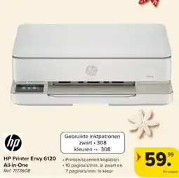 Carrefour HP Printer Envy 6120 All-in-One aanbieding