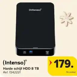 Carrefour Intenso Harde schijf HDD 8 TB aanbieding