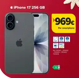 Carrefour iPhone 17 256 GB aanbieding