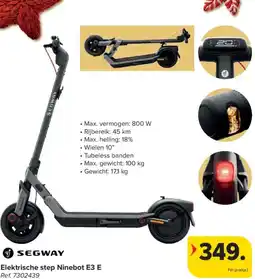 Carrefour Segway Elektrische step Ninebot E3 E aanbieding