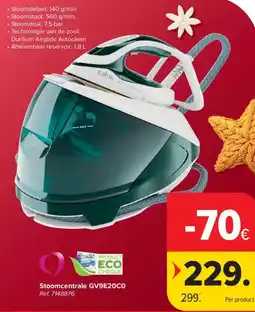 Carrefour Calor Stoomcentrale GV9E20C0 aanbieding