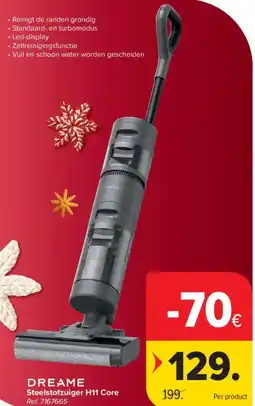 Carrefour Dreame Steelstofzuiger H11 Core aanbieding