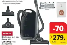 Carrefour Miele Stofzuiger met zak Guard M1 Cat & Dog Flex aanbieding