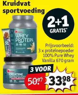Kruidvat Kruidvat sportvoeding aanbieding