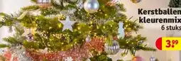 Kruidvat Kerstballen kleurenmix aanbieding