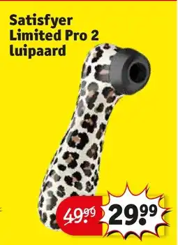 Kruidvat Satisfyer Limited Pro 2 luipaard aanbieding