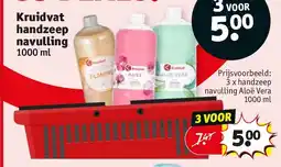 Kruidvat Kruidvat handzeep navulling aanbieding