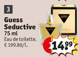 Kruidvat Guess Seductive aanbieding