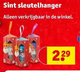 Kruidvat Sint sleutelhanger aanbieding