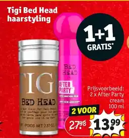 Kruidvat Tigi Bed Head haarstyling aanbieding