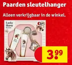 Kruidvat Paarden sleutelhanger aanbieding