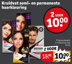 Kruidvat Kruidvat semi- en permanente haarkleuring aanbieding