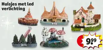 Kruidvat Huisjes met led verlichting aanbieding