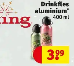 Kruidvat Drinkfles aluminium aanbieding