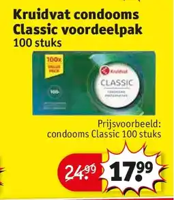 Kruidvat Kruidvat condooms Classic voordeelpak aanbieding