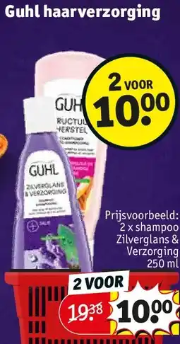 Kruidvat Guhl haarverzorging aanbieding