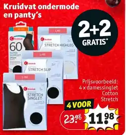 Kruidvat Kruidvat ondermode en panty’s aanbieding