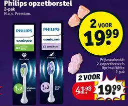 Kruidvat Philips opzetborstel aanbieding