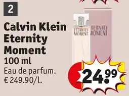 Kruidvat Calvin Klein Eternity Moment aanbieding