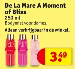 Kruidvat De La Mare A Moment of Bliss aanbieding