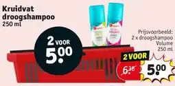 Kruidvat Kruidvat droogshampoo aanbieding