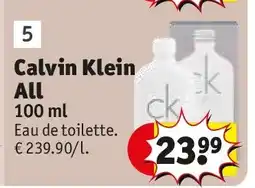 Kruidvat Calvin Klein All aanbieding