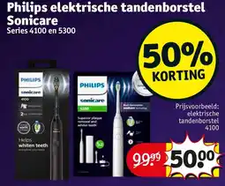 Kruidvat Philips elektrische tandenborstel Sonicare aanbieding