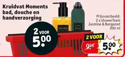 Kruidvat Kruidvat Moments bad, douche en handverzorging aanbieding