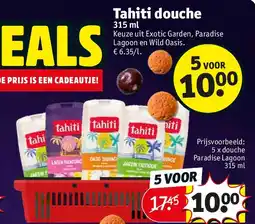 Kruidvat Tahiti douche aanbieding