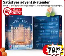 Kruidvat Satisfyer adventskalender aanbieding