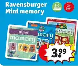 Kruidvat Ravensburger Mini memory aanbieding