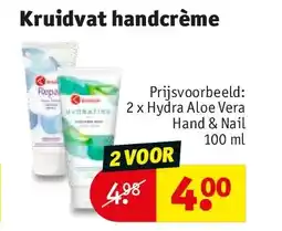 Kruidvat Kruidvat handcrème aanbieding