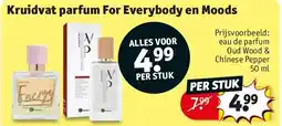Kruidvat Kruidvat parfum For Everybody en Moods aanbieding