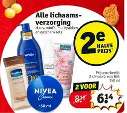 Kruidvat Alle lichaamsverzorging aanbieding