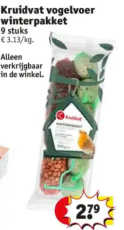 Kruidvat Kruidvat vogelvoer winterpakket aanbieding