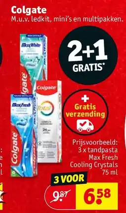 Kruidvat Colgate aanbieding