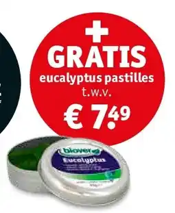 Kruidvat eucalyptus pastilles aanbieding