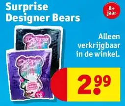 Kruidvat Surprise Designer Bears aanbieding