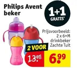 Kruidvat Philips Avent beker aanbieding