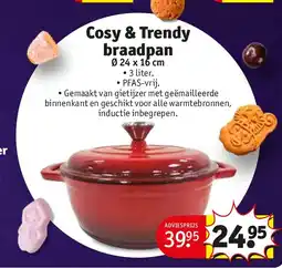 Kruidvat Cosy & Trendy braadpan aanbieding