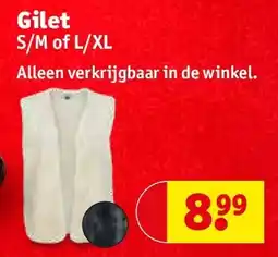 Kruidvat Gilet aanbieding
