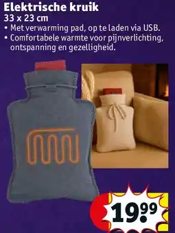 Kruidvat Elektrische kruik aanbieding