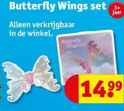 Kruidvat Butterfly Wings set aanbieding