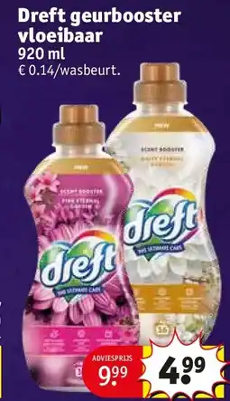 Kruidvat Dreft geurbooster vloeibaar aanbieding