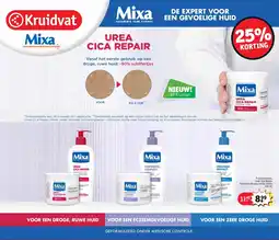 Kruidvat Urea Cica Repair herstelondersteunende crème 400 ml aanbieding