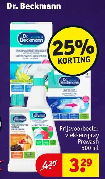 Kruidvat Dr. Beckmann aanbieding