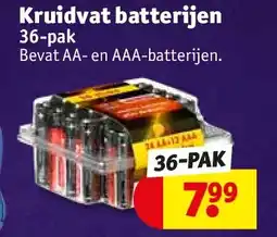 Kruidvat Kruidvat batterijen aanbieding