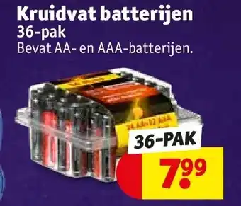 Kruidvat Kruidvat batterijen aanbieding